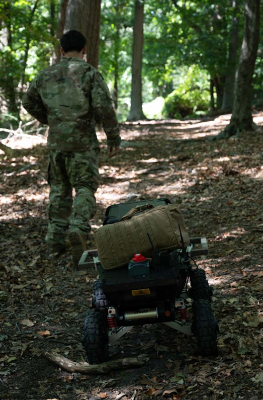 Raptor Defense Company vehicle profile in wooded environment